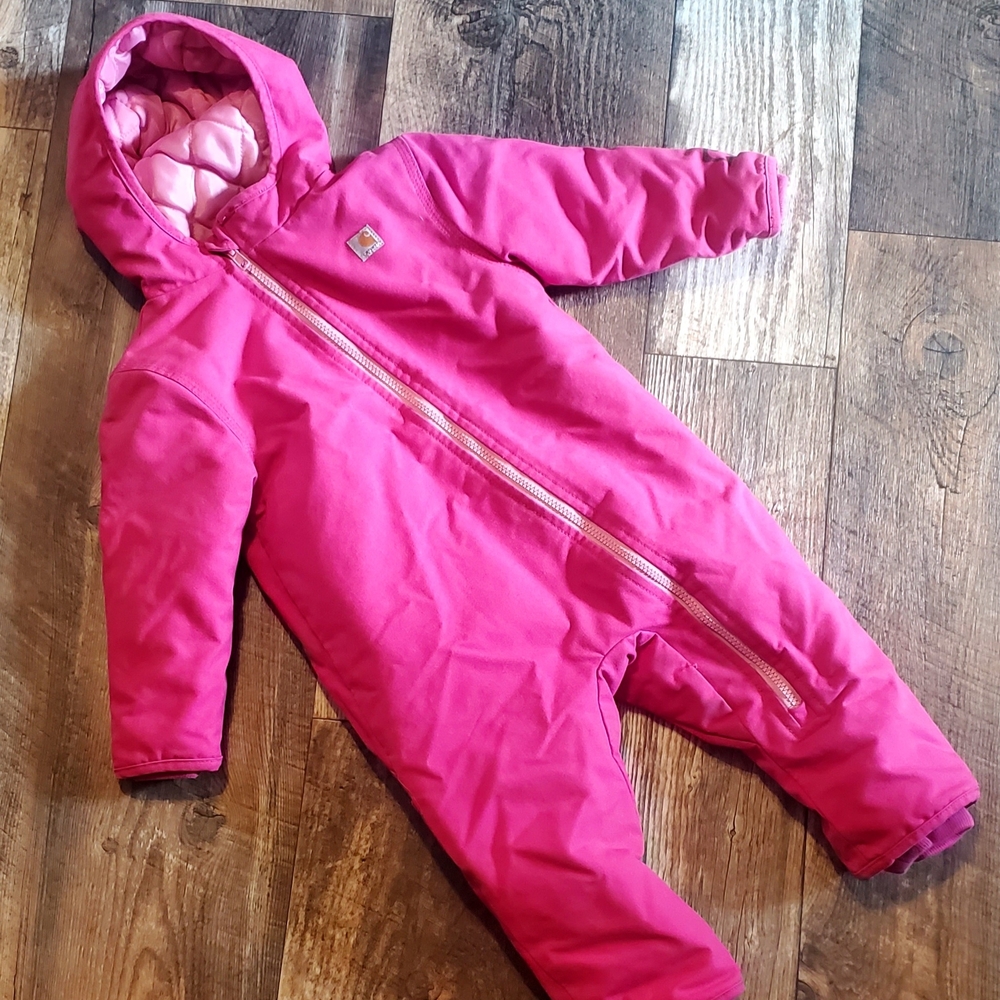 Carhartt Pink Kids Snowsuit